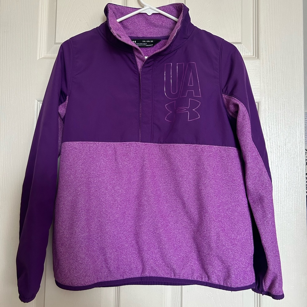 Under Armour Cold Gear Pull Over Windbreaker+Fleece